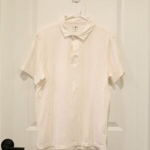 J. Crew Men's Cream Polo Shirt